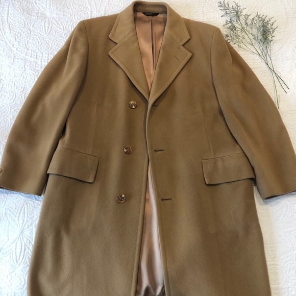 197s Mens Dhalishan Cashmere Tan Coat 
